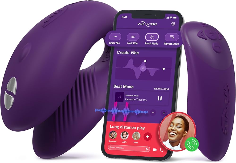 Amazon.com: We-Vibe Chorus Vibrating Sex Toys for Couples | Remote Control  Vibrator | Wearable App Controlled Adult Toys for Women | G Spot, Clit &  Penis Sexual Stimulation Device | Clitoral Couples