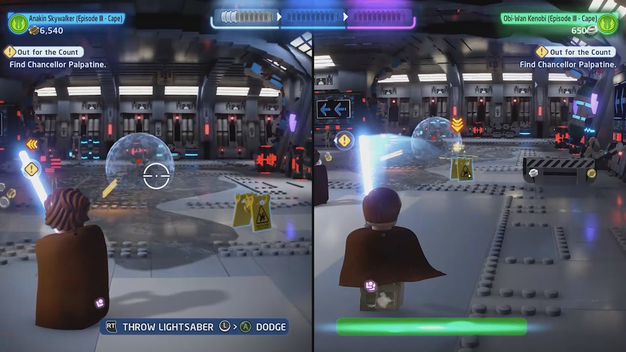 Co-op in the new LEGO Star Wars Game!